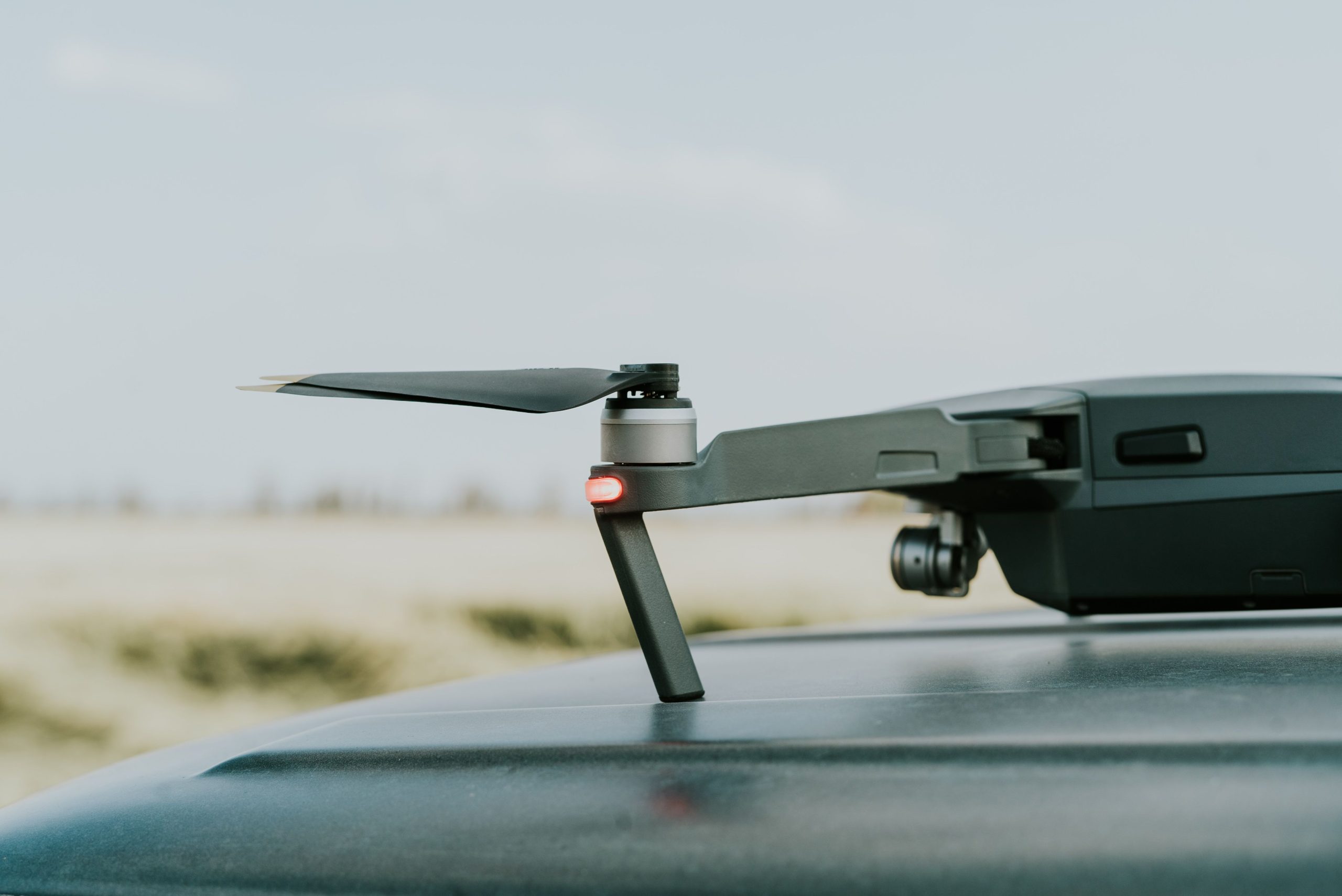 Dron utilizado en actividades agrícolas