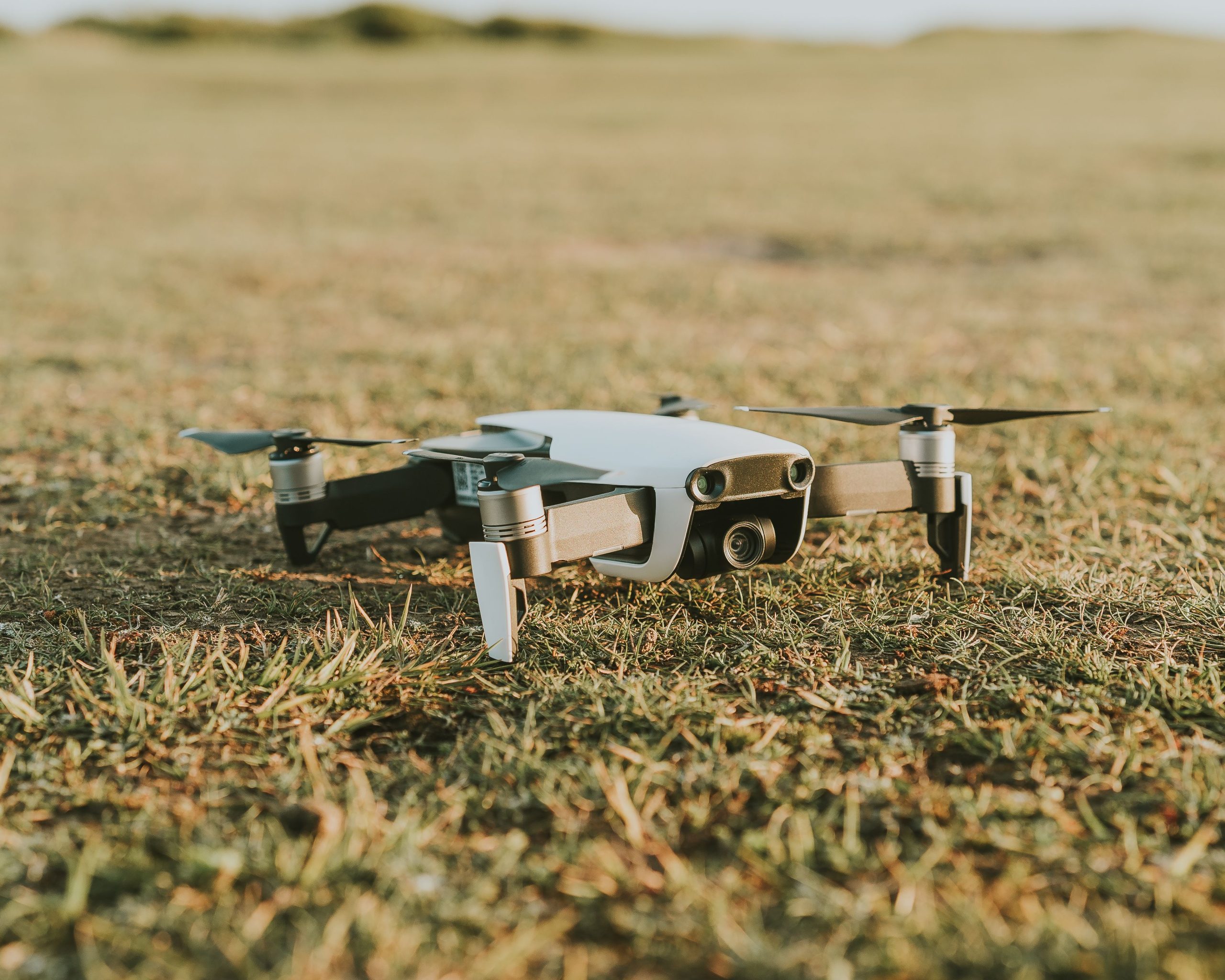 Dron profesional en operación